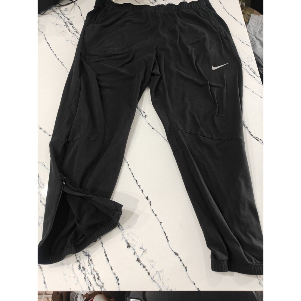 Nike Men Phenom Running Pants Black Tapered Joggers Size XXL  BV5073-010